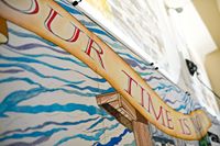 '°Our Time is Now°  Community Mural by  @[100005936164255:2048:Nancy Peach] and the Marin City Arts Project Team.'